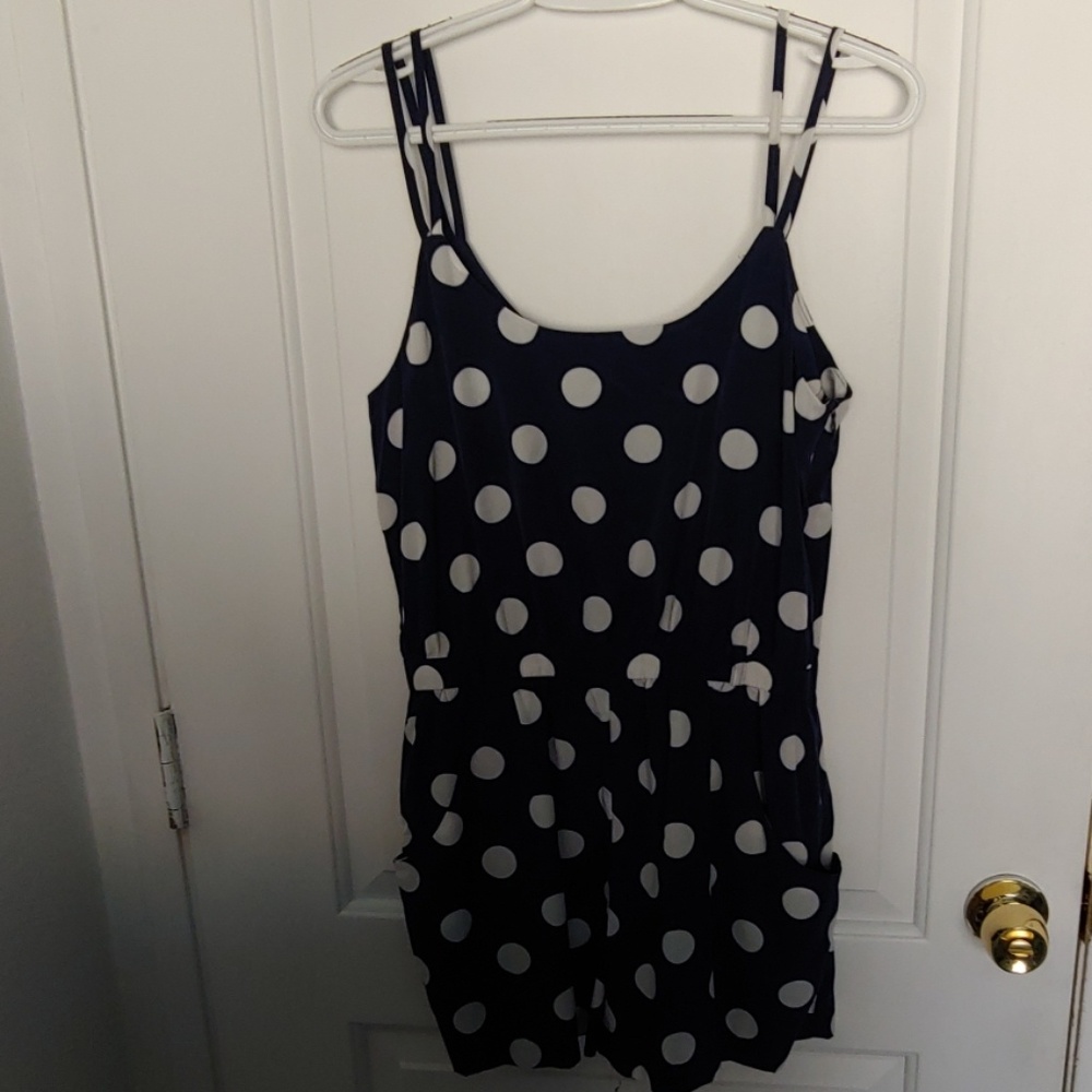 Polka dot romper